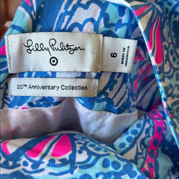 Pulitzer for Target Shift Dress My Fans blue 6 - Picture 13 of 13